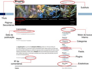 SubtítuloTítuloPáginas SecundáriasMotor de busca InternoData da publicaçãoCategoriasFeedsPluginsNº de comentáriosEstatisticas