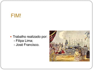 FIM!Trabalho realizado por:  - Filipa Lima; - José Francisco. 