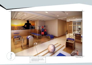 Estúdio Pilates
Lazer diferenciado, inédito em Curitiba,
adequado para você cuidar do corpo e da
mente sem sair de casa.
 