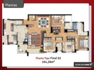 Planta Tipo Final 02

164,28m²

 