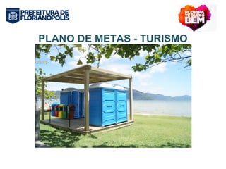 PLANO DE METAS - TURISMO 
 