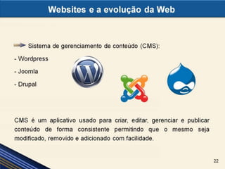 Websites e a evolução da Web