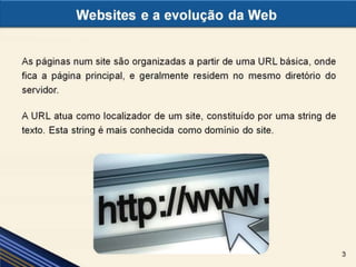 Websites e a evolução da Web