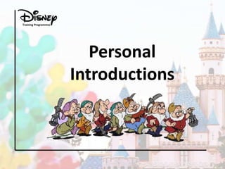 Training Programmes

Personal
Introductions

 