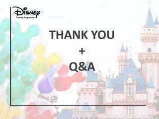 Training Programmes

THANK YOU
+
Q&A

 
