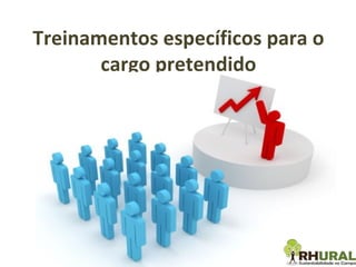 Treinamentos específicos para o cargo pretendido 