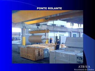 PONTE ROLANTE




                    ATB S/A
                Revestimento de Cilindros
 
