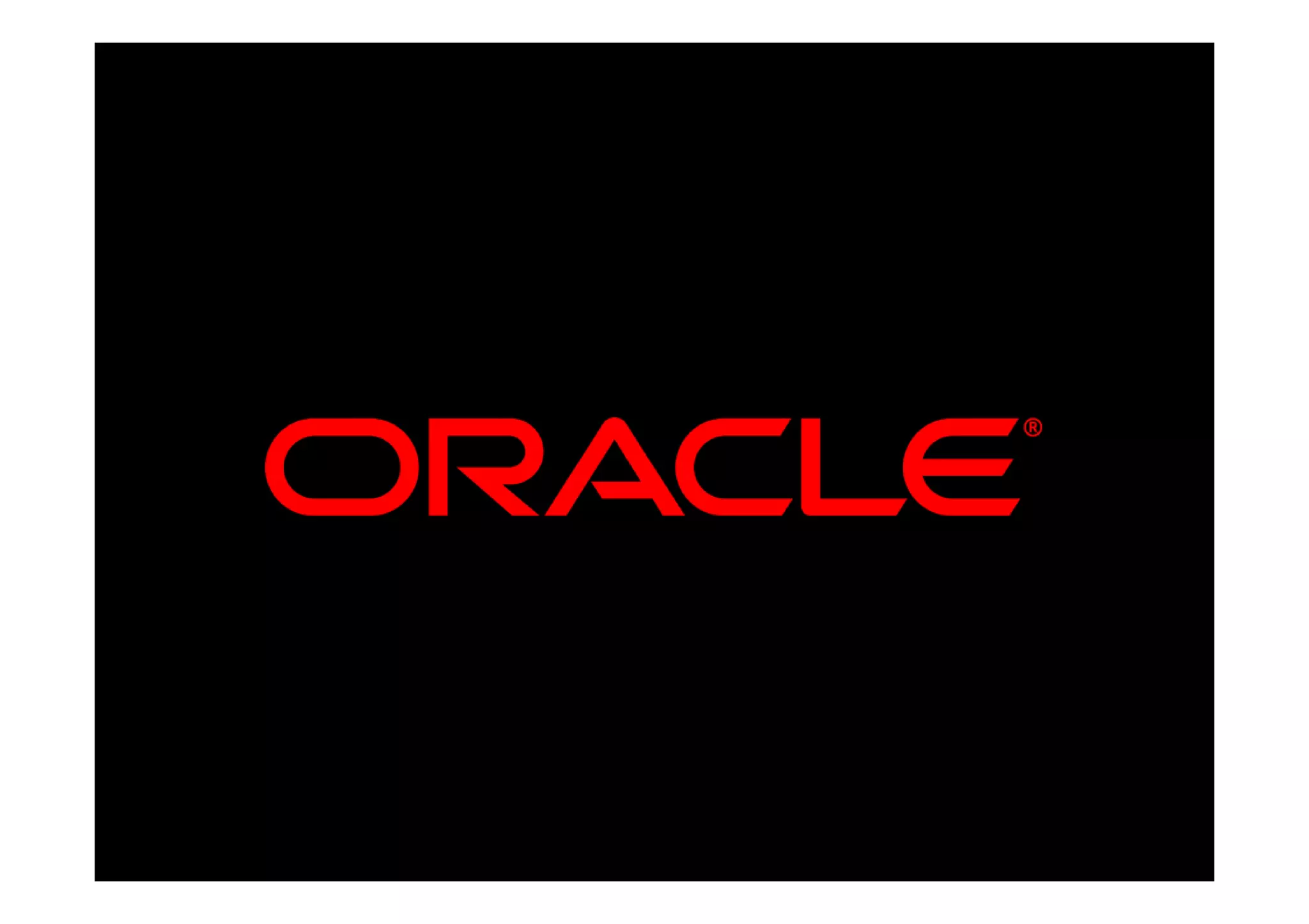 Apresentação ERP Oracle EBS 