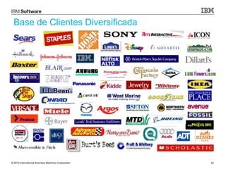 Base de Clientes Diversificada




57 © 2012 International Business Machines Corporation   57
 
