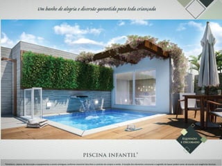 *Mobiliário, objetos de decoração e equipamentos a serem entregues conforme memorial descritivo e contrato de compra e venda. A locação dos elementos estruturais e sugestão de layout podem variar de acordo com exigências técnicas.
 