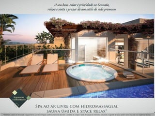 *Mobiliário, objetos de decoração e equipamentos a serem entregues conforme memorial descritivo e contrato de compra e venda. A locação dos elementos estruturais e sugestão de layout podem variar de acordo com exigências técnicas.
 