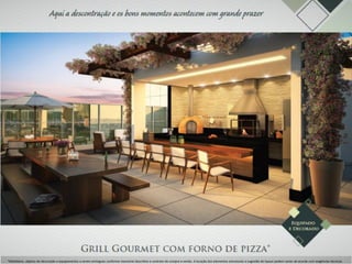 *Mobiliário, objetos de decoração e equipamentos a serem entregues conforme memorial descritivo e contrato de compra e venda. A locação dos elementos estruturais e sugestão de layout podem variar de acordo com exigências técnicas.
 