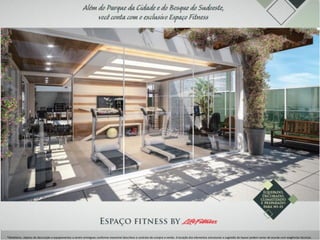 *Mobiliário, objetos de decoração e equipamentos a serem entregues conforme memorial descritivo e contrato de compra e venda. A locação dos elementos estruturais e sugestão de layout podem variar de acordo com exigências técnicas.
 