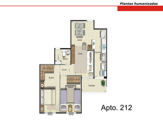 Plantas humanizadas Apto. 212 