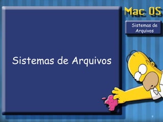 Sistemas de ArquivosSistemas de Arquivos9