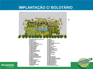 IMPLANTAÇÃO C/ BOLOTÁRIO
 