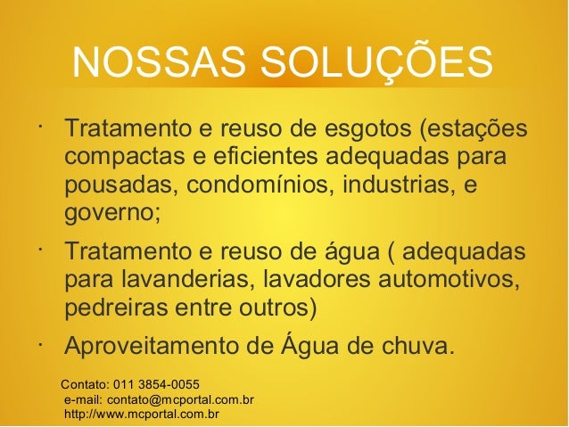Apresentacao de uma empresa em slides