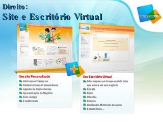 Direito:  Site e Escritório Virtual 
