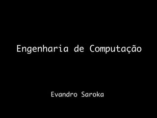 Engenharia de Computação




      Evandro Saroka
 