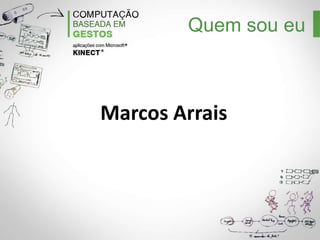 Quem sou eu

Marcos Arrais

 