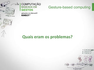Gesture-based computing

Quais eram os problemas?

 