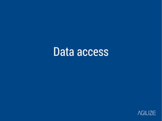 Data access 
 