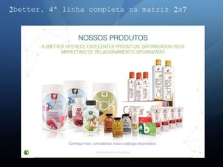 2better, 4ª linha completa na matriz 2x7
 
