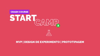 2
MVP | DESIGN DE EXPERIMENTO | PROTOTIPAGEM
 