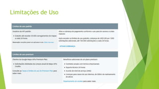 Limitações de Uso
 