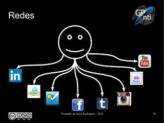 Fernando de Assis Rodrigues - 2014 10
Redes
 