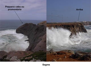 Sagres Arriba Pequeno cabo ou promontório 