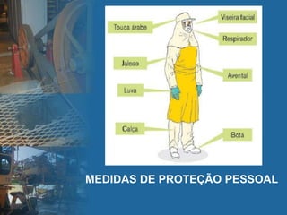 MEDIDAS DE PROTEÇÃO PESSOAL
 