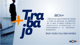 Apresentação Franquias BBOMMAIS_Spanish