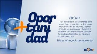 Apresentação Franquias BBOMMAIS_Spanish