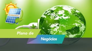 Negócios
Plano de
 