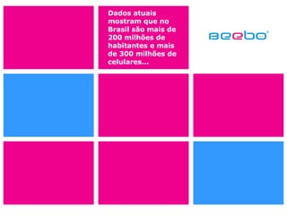 Dados atuais mostram que no Brasil são mais de 200 milhões de habitantes e mais de 300 milhões de celulares... 