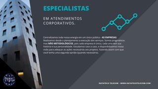 Apresentação Datatech Telecom | PDF