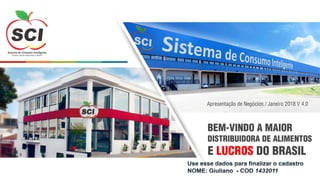 www.scipiracicaba.com.br
© 2018 SCI – Sistema de Consumo Inteligente. Todos os direitos reservados.
 