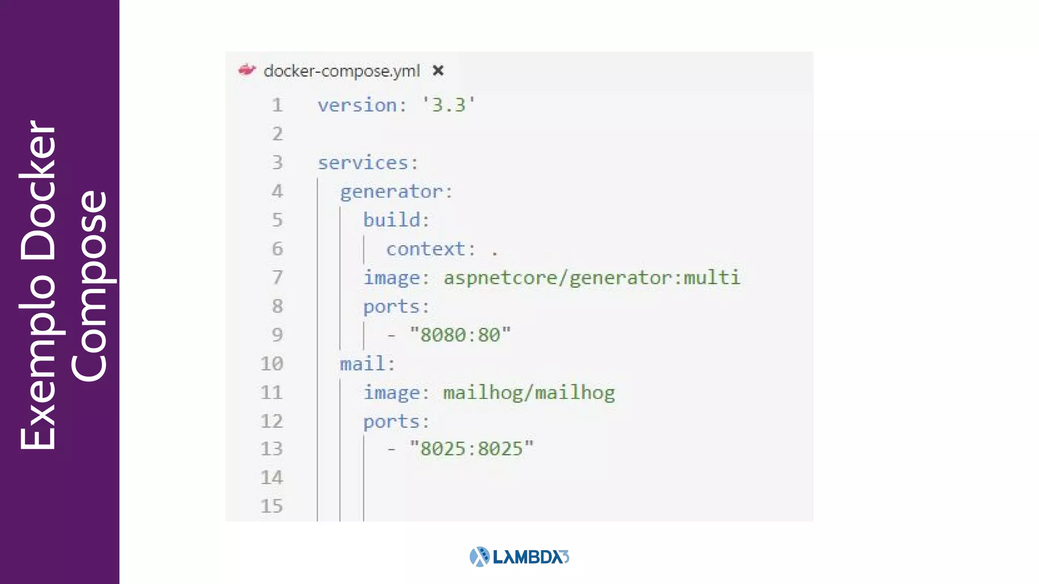 ExemploDocker
Compose
 