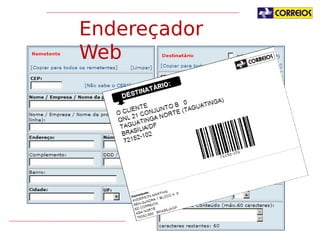 Endereçador Web

 