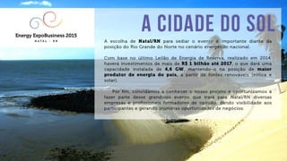 Apresentação EeB 2015 - Energy Expobusiness 2015
