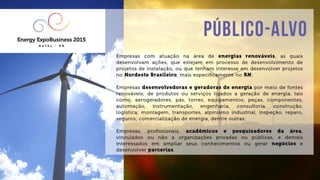Apresentação EeB 2015 - Energy Expobusiness 2015