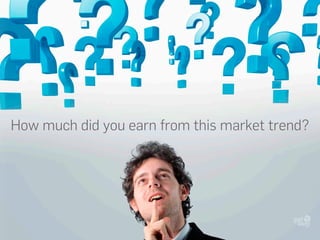 How much did you earn from this market trend?
 