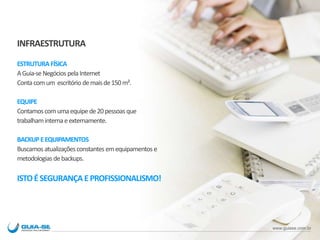 NOSSOS SERVIÇOS 
Site Expresso 
Uma nova maneira de aparecer bem posicionado na Internet. 
Site Institucional 
Aumente sua lucratividade a cada clique. 
Lojas Virtuais 
A ferramenta certa para construir o seu sucesso na Internet. 
Consultoria Marketing Digital 
Apareça e cresça. 
Assessoria Web 
A ferramenta certa para construir o seu sucesso na Internet. 
Hospedagem 
Segurança, estabilidade e confiabilidade. 
Mobile 
Gerando negócios na ponta dos dedos. 
 