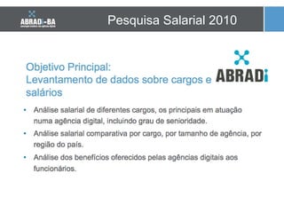 Pesquisa Salarial 2010 