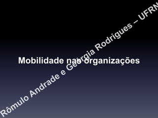 Mobilidade nas organizações

 