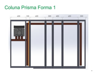 Schneider Electric 13
- Departamento - local - Ano/versão da apresentação
Coluna Prisma Forma 1
 