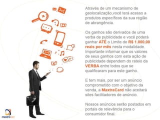 Apresentação oficial Maxtracard