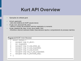 Apresentacao sobre o KURT