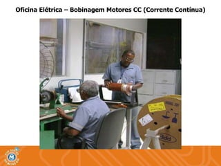 Oficina Elétrica – Bobinagem Motores CC (Corrente Contínua) 